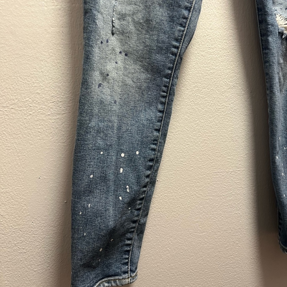 Gap True Skinny Paint Splatter Jeans - Picture 3 of 6